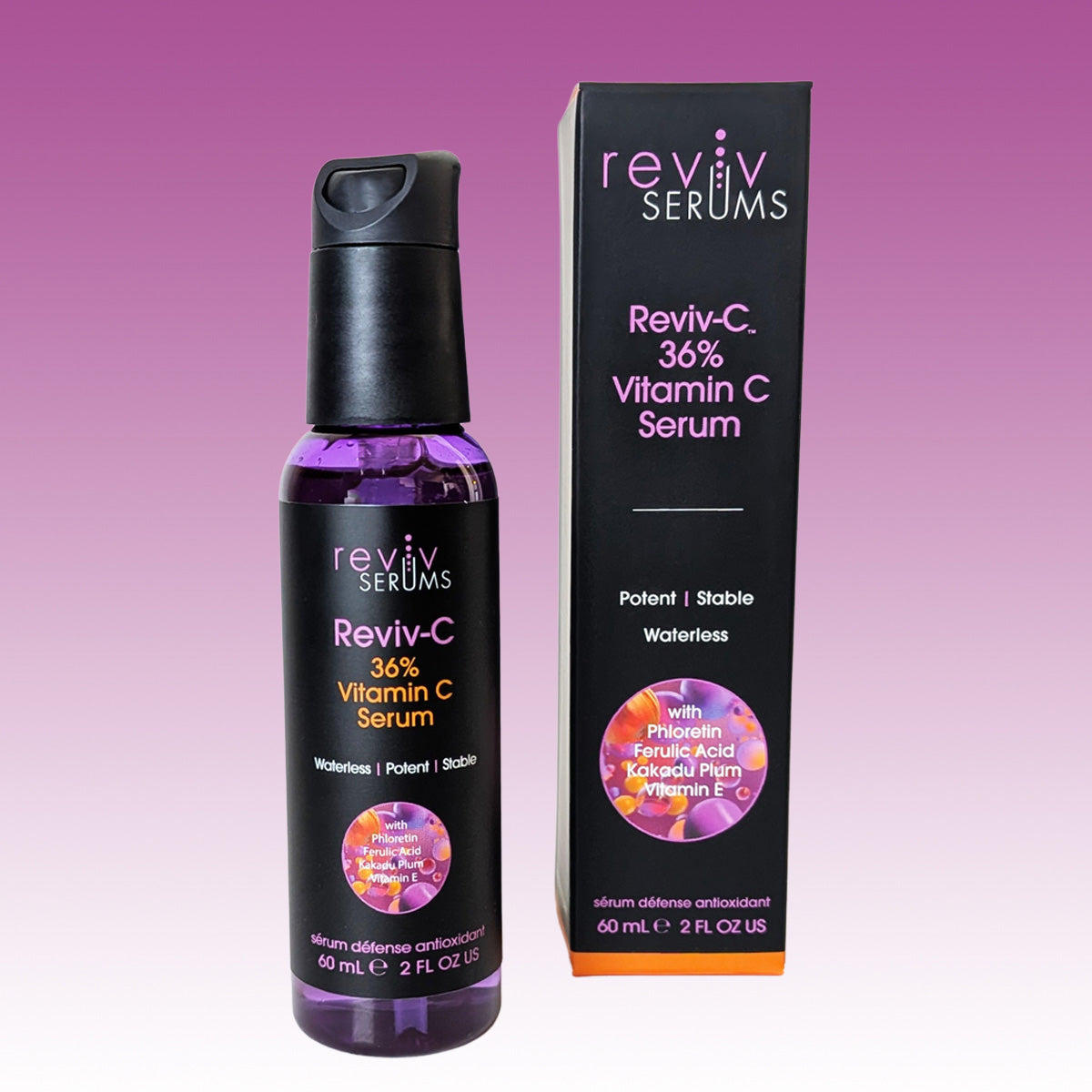 Reviv-C 36% Vitamin C Serum with Phloretin & Ferulic Acid Reviv-C 36% Vitamin C Serum with Phloretin & Ferulic Acid