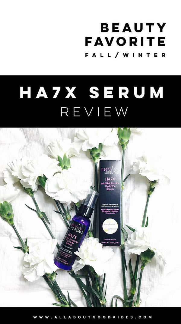 Lifestyle site deems HA7X Serum "favorite new beauty product"...