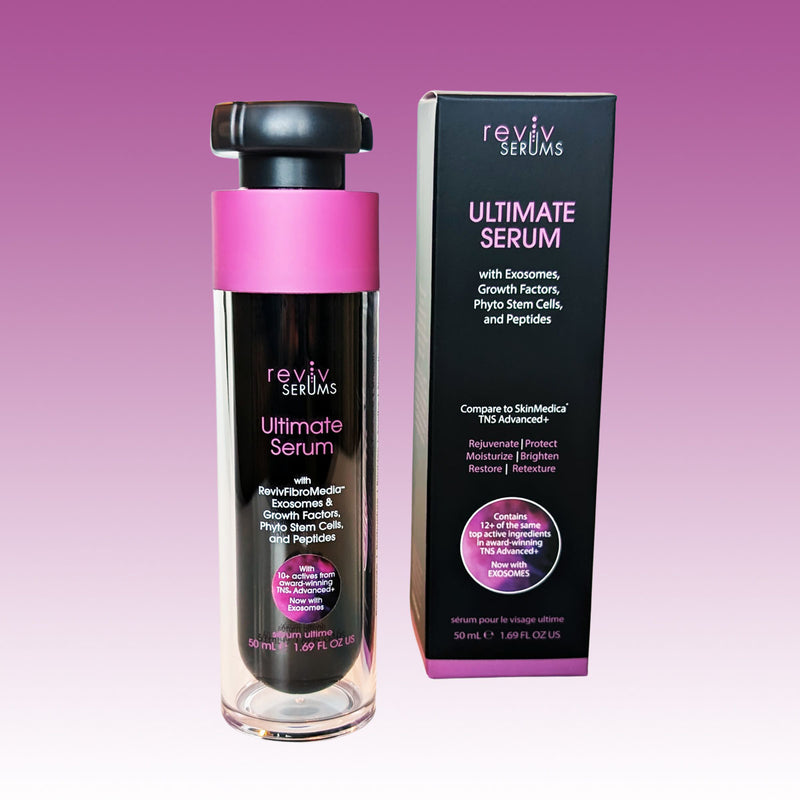 Ultimate Serum bottle and box